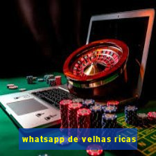 whatsapp de velhas ricas